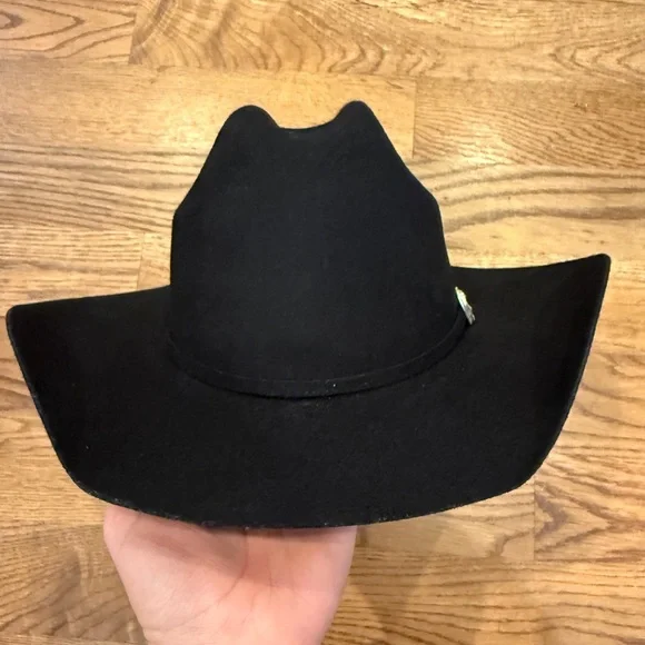 NWT Kids Kingman Jr. Bullhide Black Cowboy Hat - Picture 2 of 6